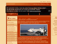 Tablet Screenshot of haus-lagune.de